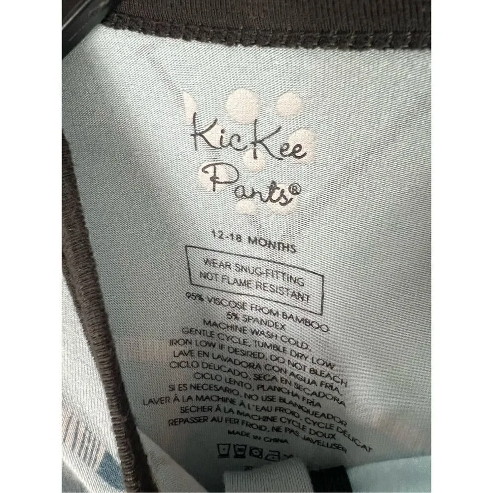 Kickee Pants Boys Hockey Sleeper Size 12/18m